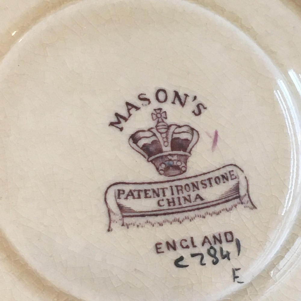 Vintage Mason's Ironstone, England - 28 Pieces - Picture 16 of 16